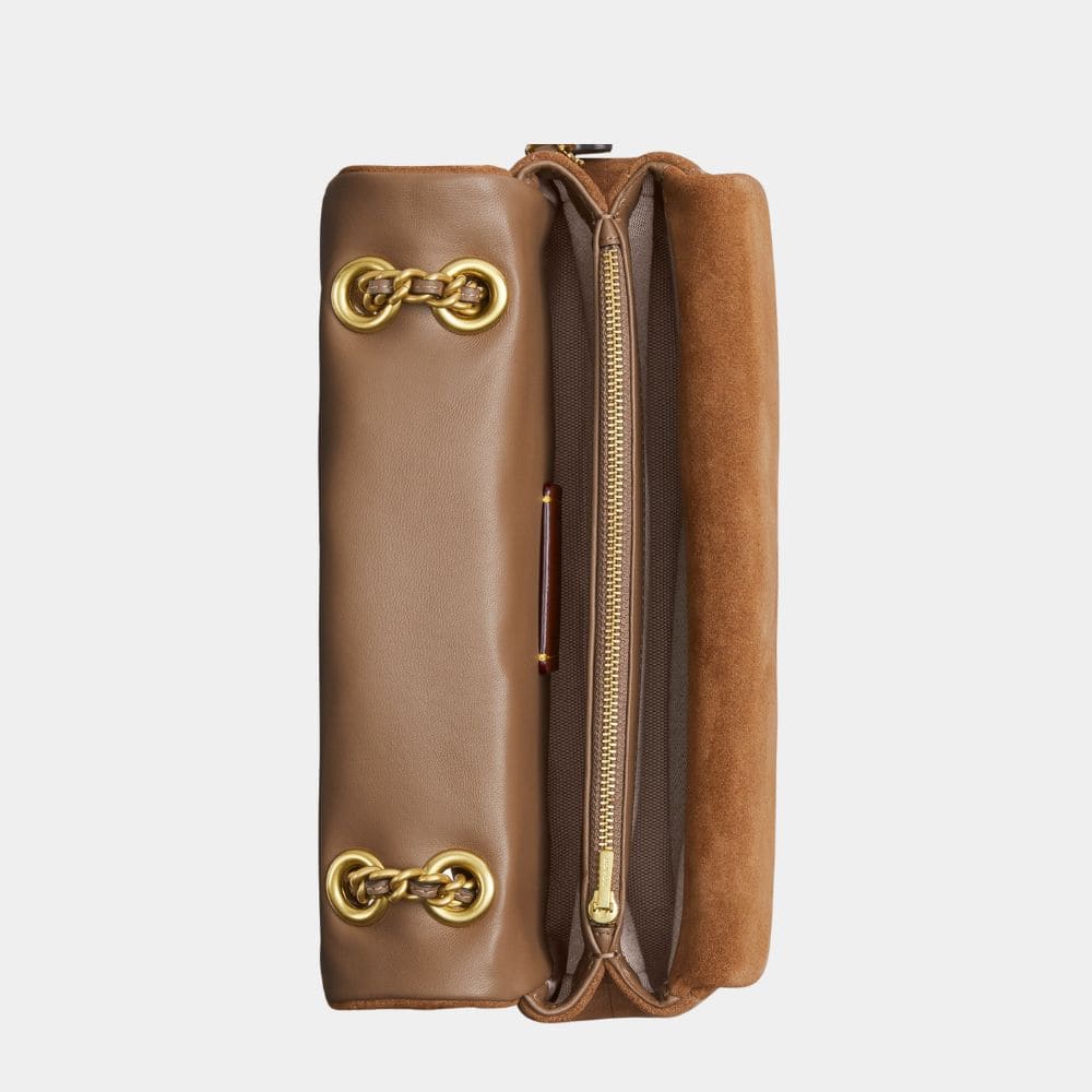 Sac Matelassé 26 en Daim