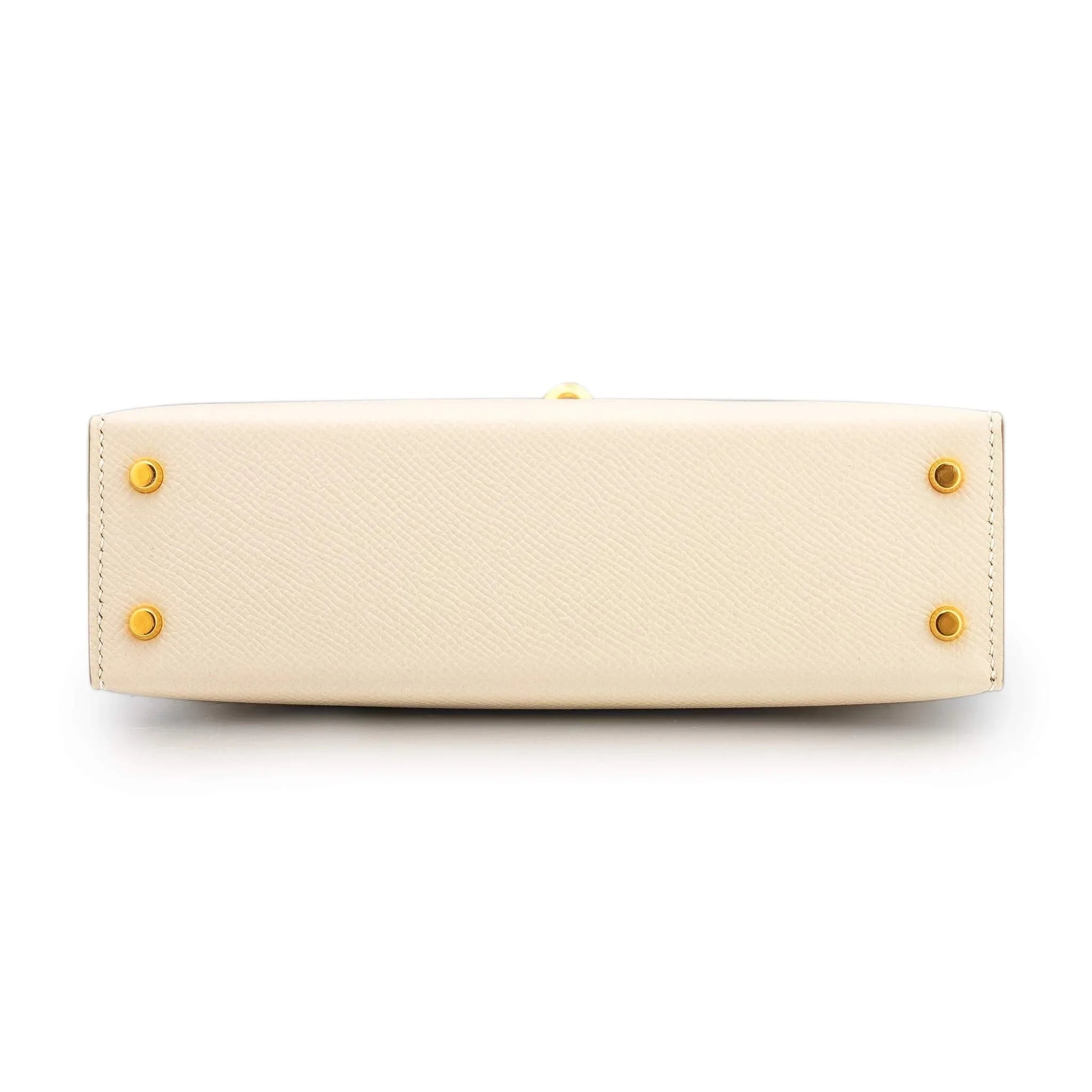 Mini sac Kelly Cream - Collection Premium