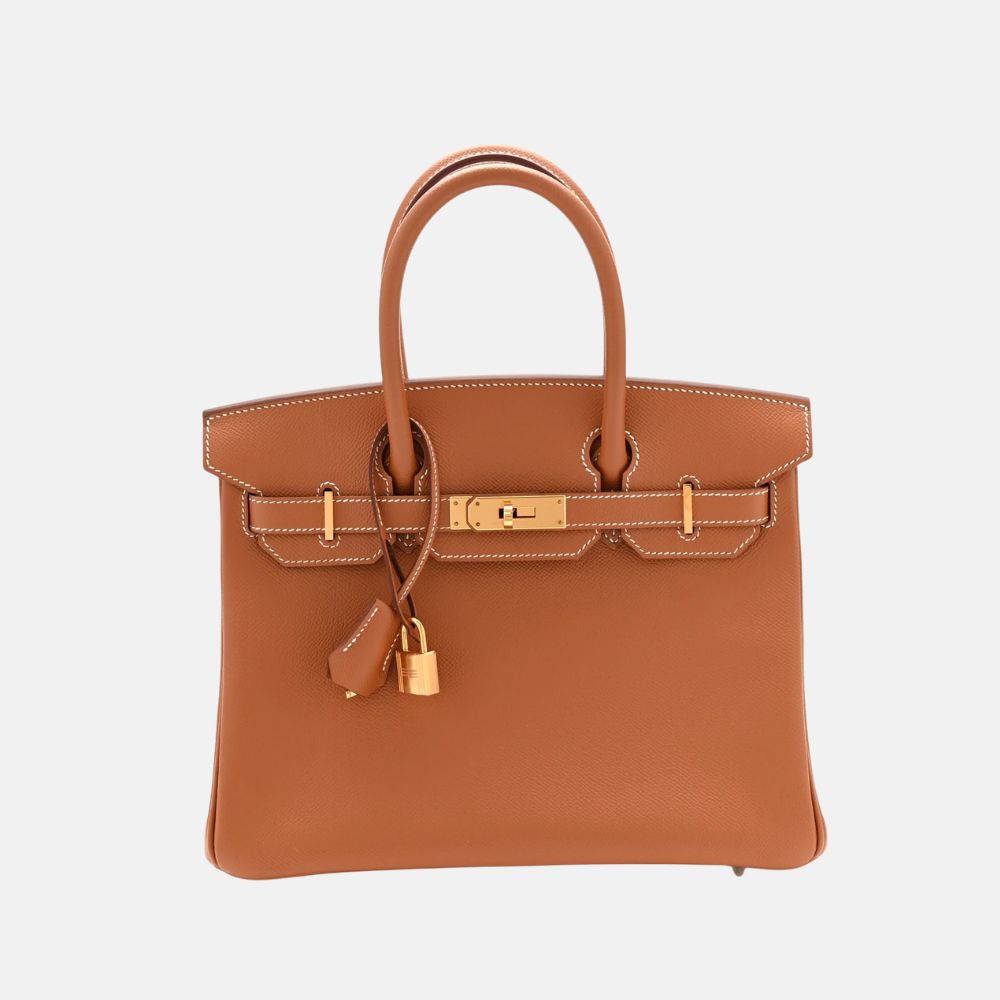 Sac Caramel Epsom 30 - Collection Premium