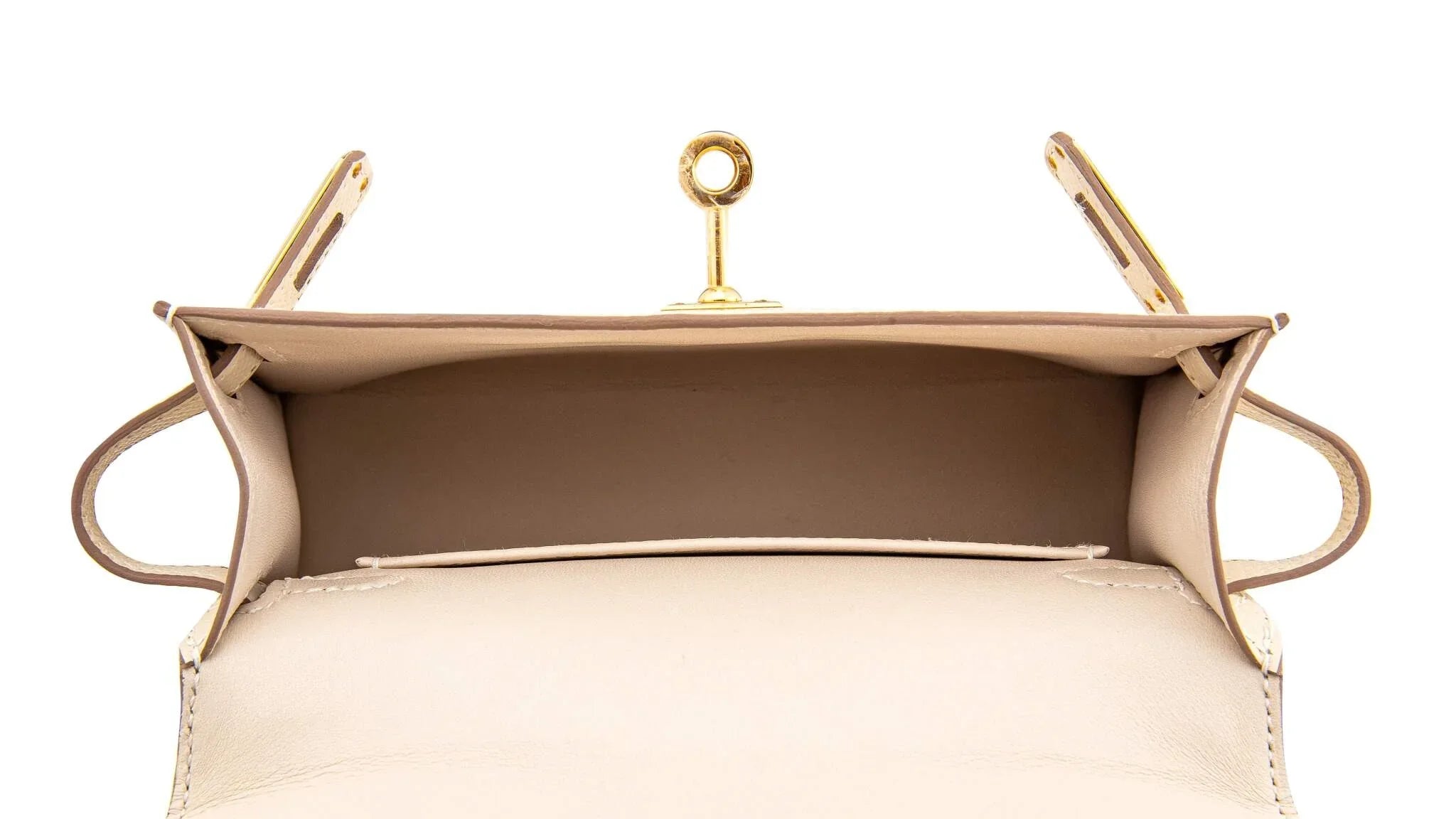Mini sac Kelly Cream - Collection Premium