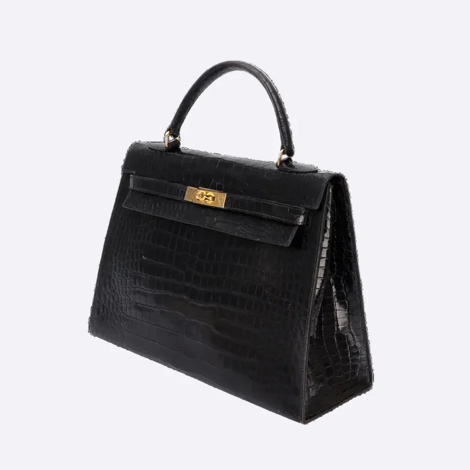 Mini sac Kelly Alligator - Collection Premium