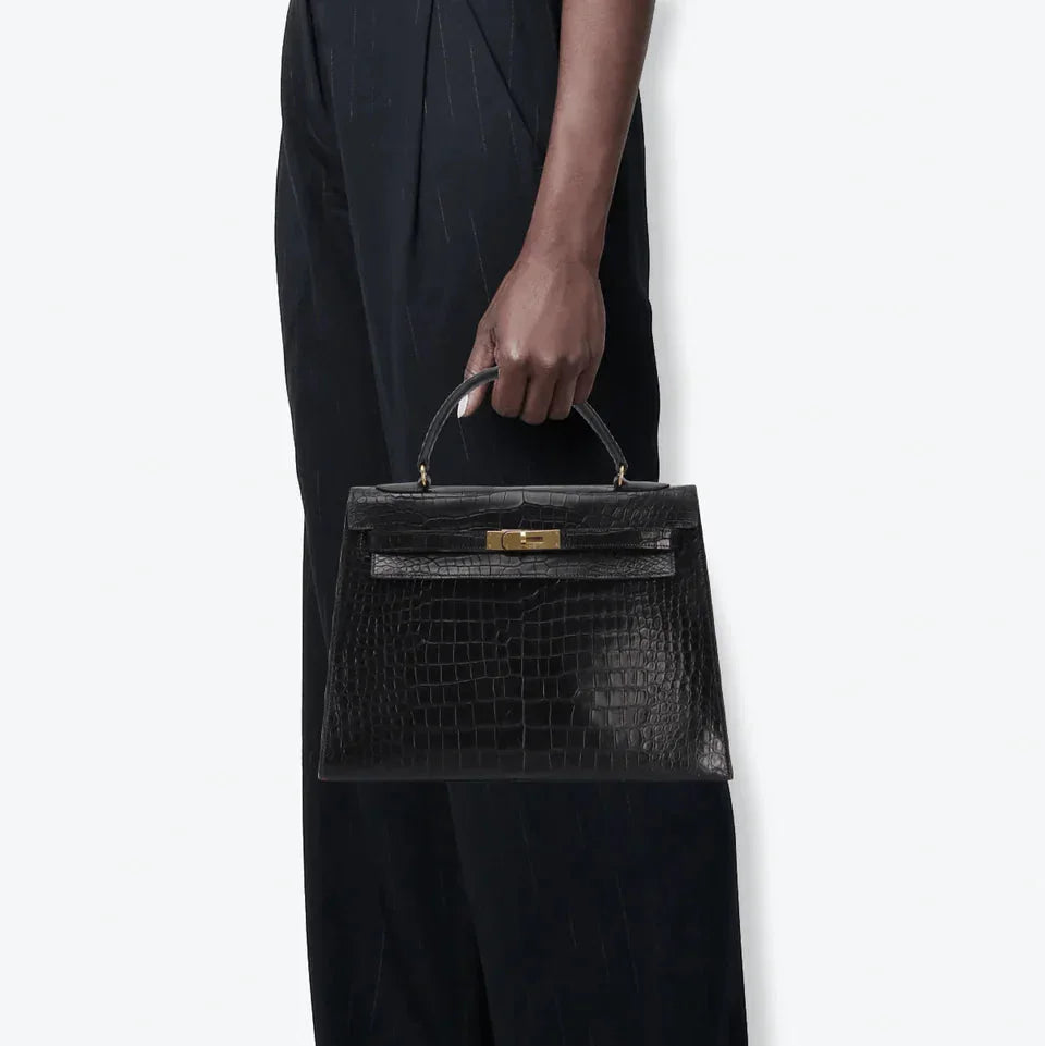 Mini sac Kelly Alligator - Collection Premium
